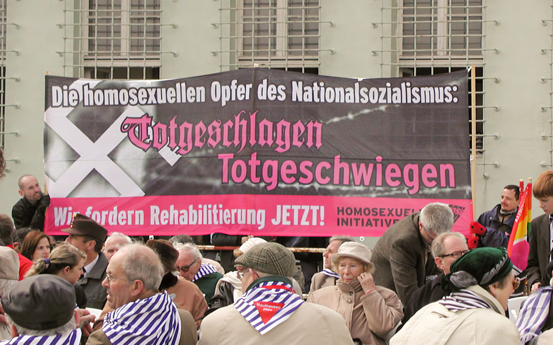 Protest in Mauthausen