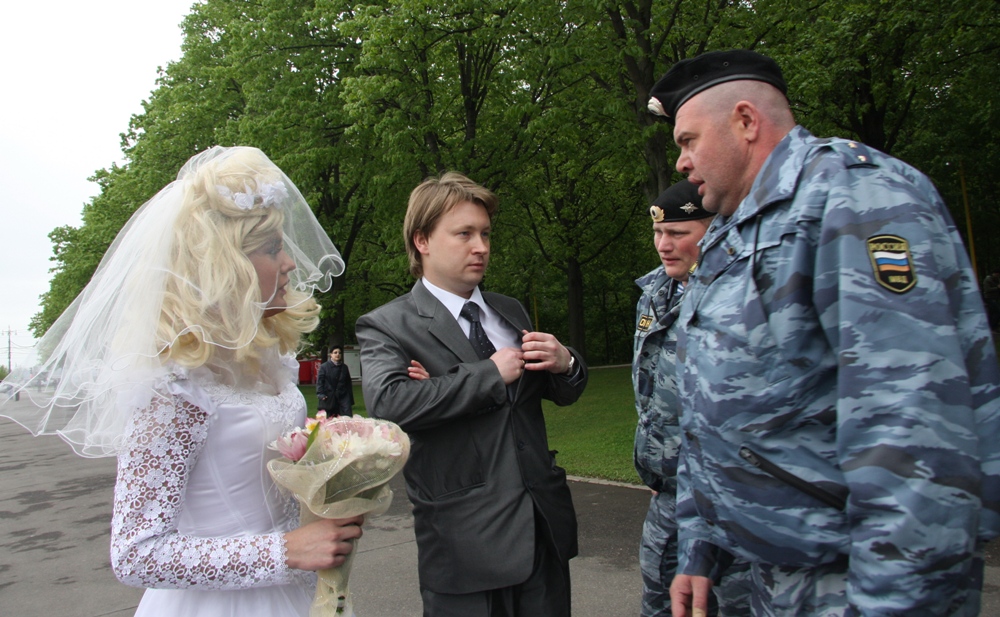 Moskau im Mai 2009:  4. Paradenversuch und 54. Eurovision Song Contest