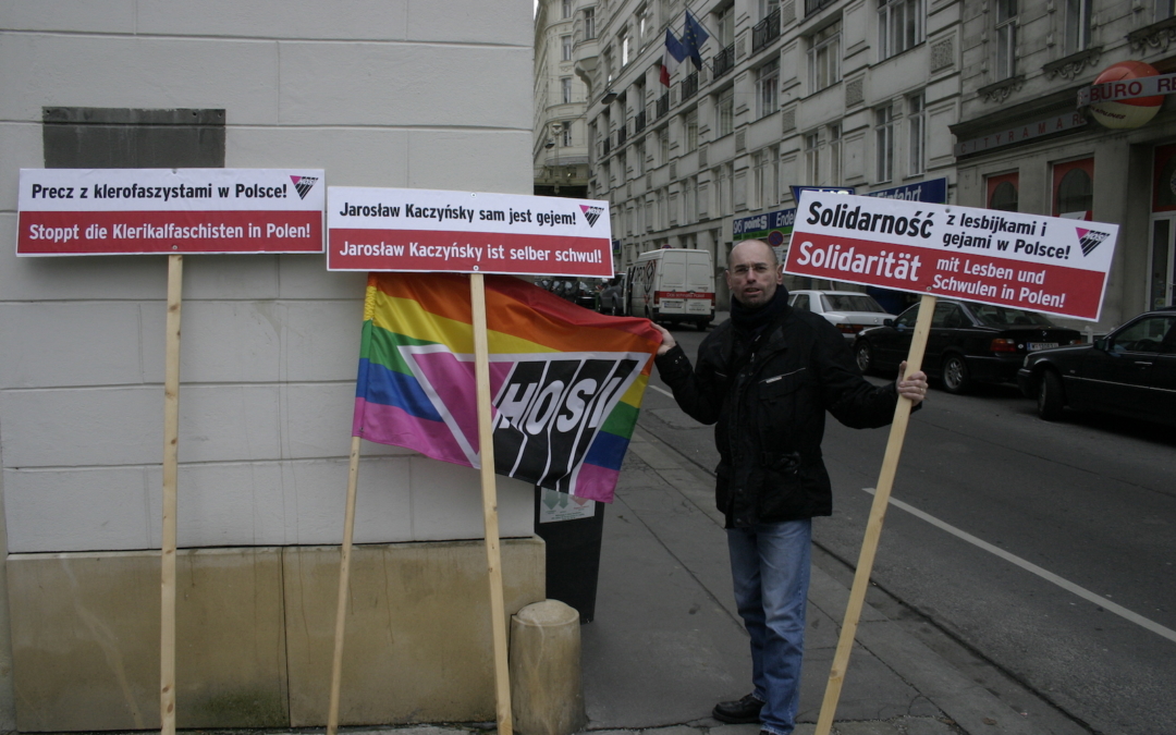 Demo gegen Polizeigewalt in Polen