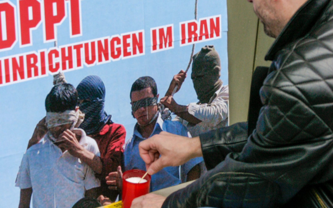 Demo gegen Hinrichtungen im Iran
