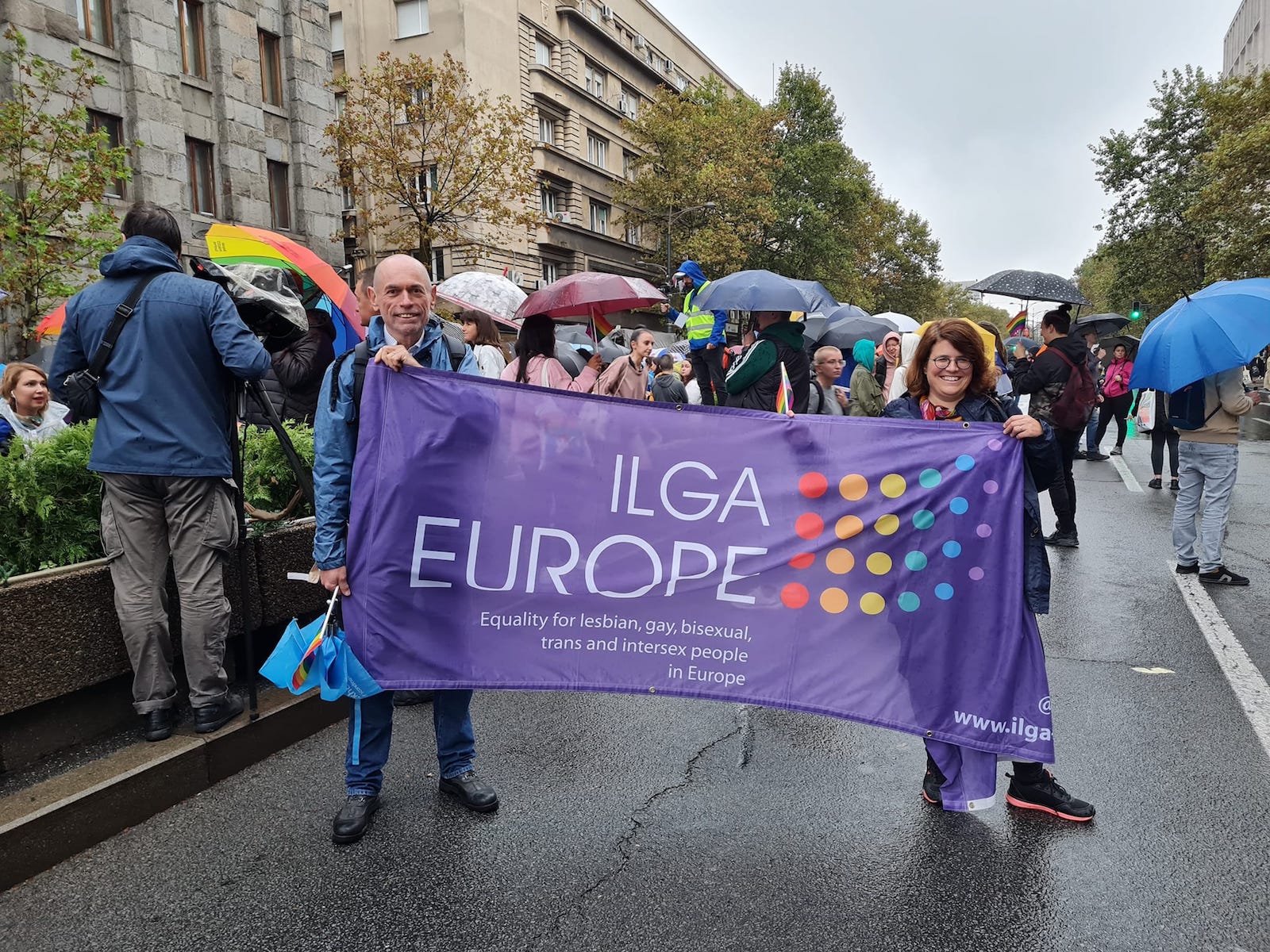 EuroPride-Parade in Belgrad
